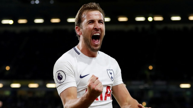 Harry Kane dan selebrasinya. (Foto: Reuters/Paul Childs)