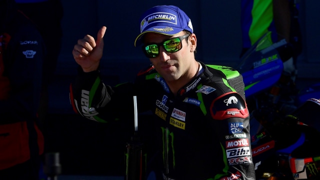 Pebalap Yamaha Tech3, Johann Zarco. (Foto: AFP/Pierre-Philippe Marcou)