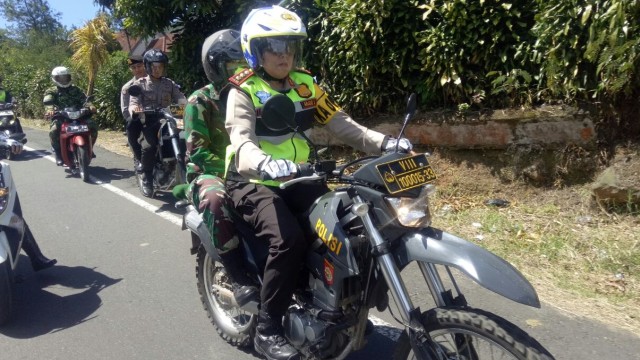 Kapolres Cianjur, AKBP Soliyah, dan Dandim Cianjur (Foto: Dok. Polres Cianjur)