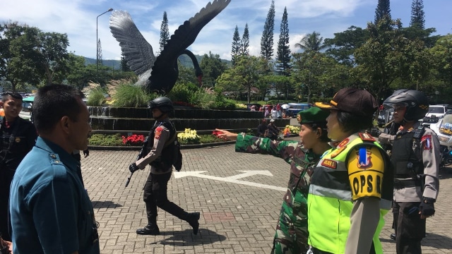 Kapolres Cianjur, AKBP Soliyah, dan Dandim Cianjur (Foto: Dok. Polres Cianjur)