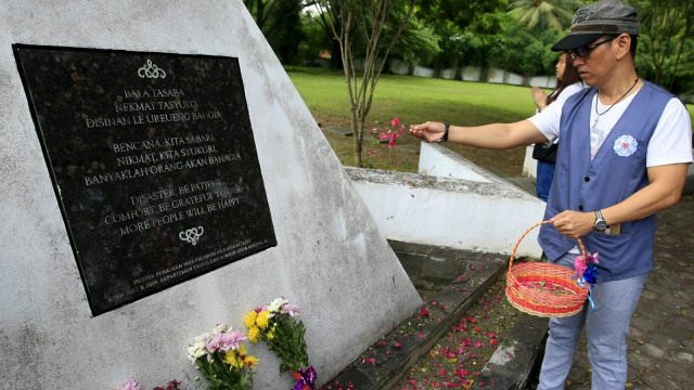 Peringatan 13 tahun Tsunami Aceh (Foto: Antara/Irwansyah Putra)