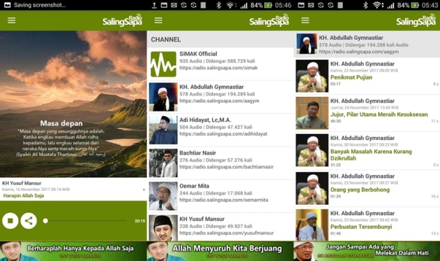 Aplikasi SalingSapa Radio. (Foto: Google Play Store)