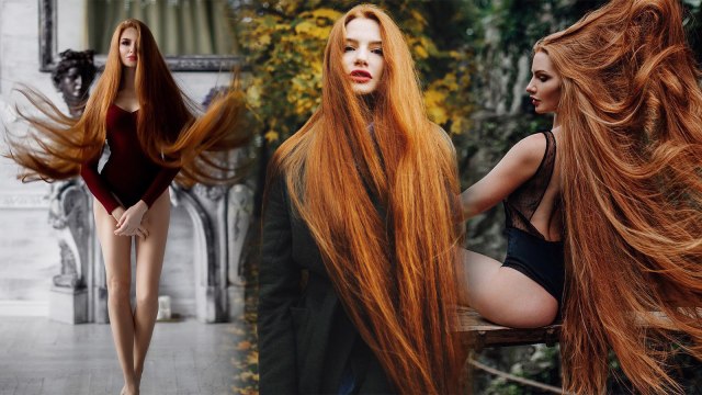 Anastasiya Sidorova, 'Rapunzel' asal Rusia. (Foto: Instagram @sidorovaanastasiya)