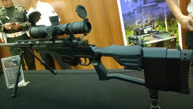 Senjata Produksi PT Pindad  (Foto:  Aria Pradana/kumparan)