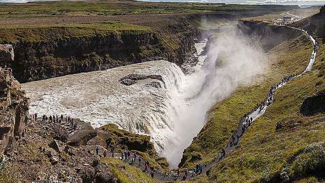 Gullfoss. (Foto: Wikimedia Commons)