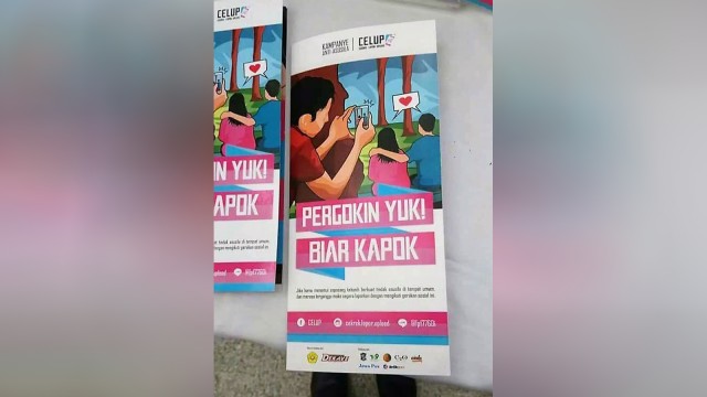 Kampanye Celup. (Foto: dok. Detara)