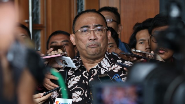Firman Wijaya, pengacara Setya Novanto (Foto: Aditia Noviansyah/kumparan)