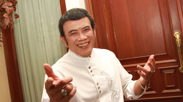 Rhoma Irama Foto: Munady Widjaja