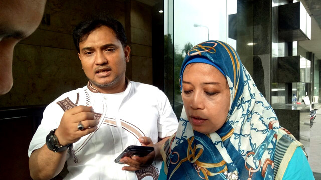 Ade Armando dilaporkan Habib Novel. (Foto: Marcia Audita/kumparan)