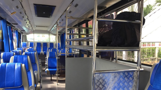 Bus JAconnexion Jabodetabek Airport (Foto: Yuana Fatwalloh/kumparan)
