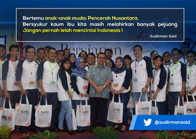 Sudirman Said Mendorong Peran Maksimal Perempuan Jateng