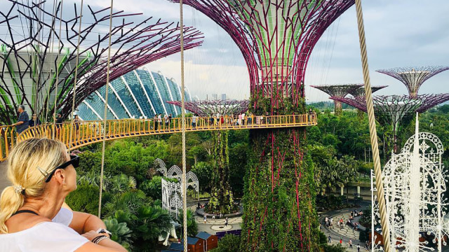 Ilustrasi traveling sendirian di Singapura. (Foto: Instagram @maryann2311)
