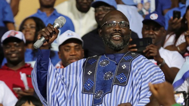 George Weah (Foto: REUTERS/Thierry Gouegnon)