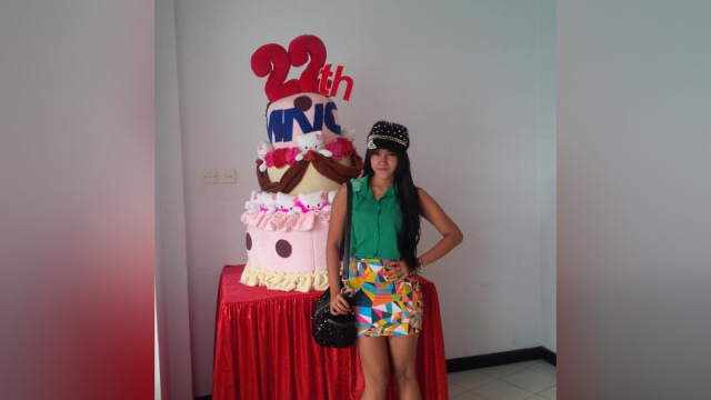Anggie April Lestari. (Foto: Twitter/@@giedhika)