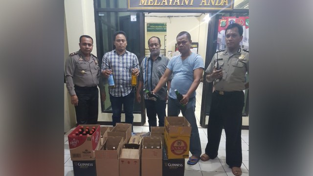 Razia Miras oleh jajaran Polsek Tebet (Foto: Dok. Polsek Tebet)