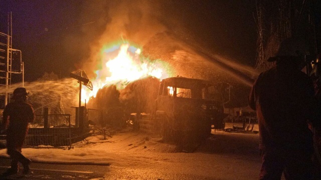 Tangki mobil yang kebakar di SPBU Jagakarsa (Foto: Nabilla Fatiara/kumparan)