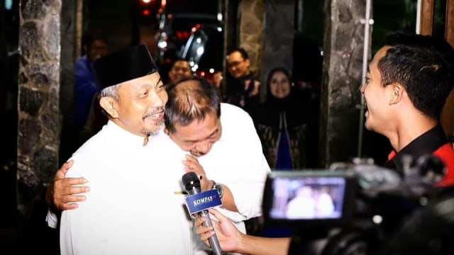 Deddy Mizwar dan Ahmad Syaikhu (Foto: Instagram @deddy_mizwar)