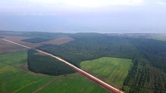 Pembangunan proyek tol Gringsing (Foto: Fadjar Hadi/kumparan)