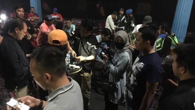 BNN DKI razia tempat hiburan old city di Jakbar. (Foto: Dok. Polres Metro Jakbar)