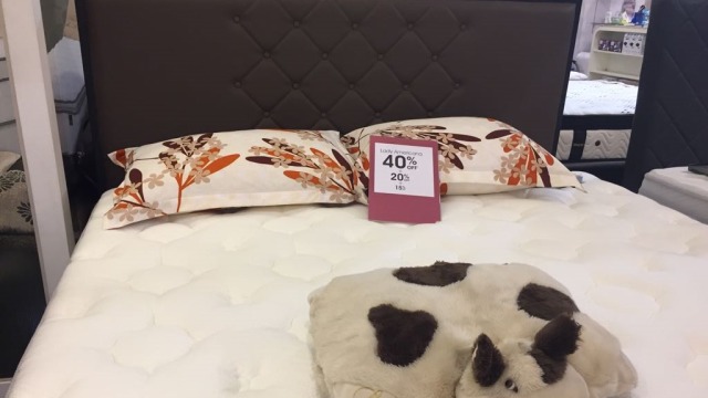 Spring bed di Debenhams potongan hingga Rp 40 juta (Foto: Ema Firtiyani/kumparan)