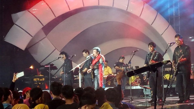 Rhoma Irama di Monas (Foto: Prabarini Kartika/kumparan)