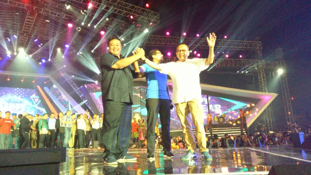 Sandiaga Uno Countdown di Ancol. (Foto: Nabilla Fatiara/kumparan)
