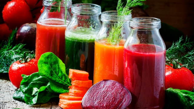 Jus buah dan sayur sebagai pewarna alami (Foto: Thinkstock)