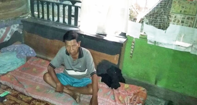 Miris! 25 Tahun Menjabat, Ketua RT di Sukaraja Masih Tinggal di Rumah Tak Layak Huni