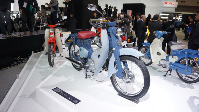 Honda Super Cub C100 (Foto: Gesit Prayogi)