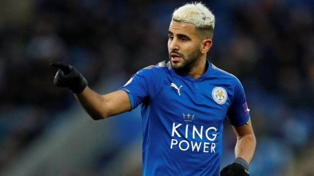 Andalan Leicester, Riyad Mahrez. (Foto: Reuters/Andrew Boyers)