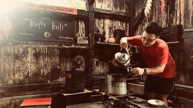 Kopi khas Belitung di Museum Kata Andrea Hirata  (Foto: Instagram @randijulian92)