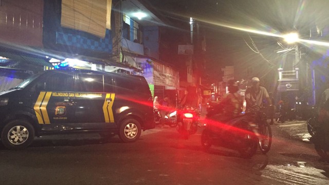 Kondisi Johar Baru setelah tawuran. Foto: Soejono Saragih/kumparan