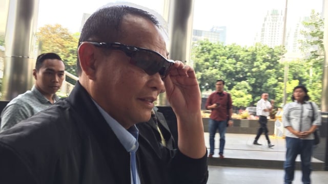 Mantan ksau Agus Supriatna di KPK Foto: Aprilandika Pratama/kumparan