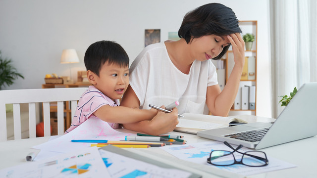 Stres orang tua berpengaruh pada anak. (Foto: Thinkstock)