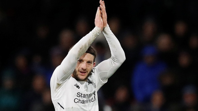 Gelandang Liverpool, Adam Lallana. Foto: REUTERS/Phil Noble
