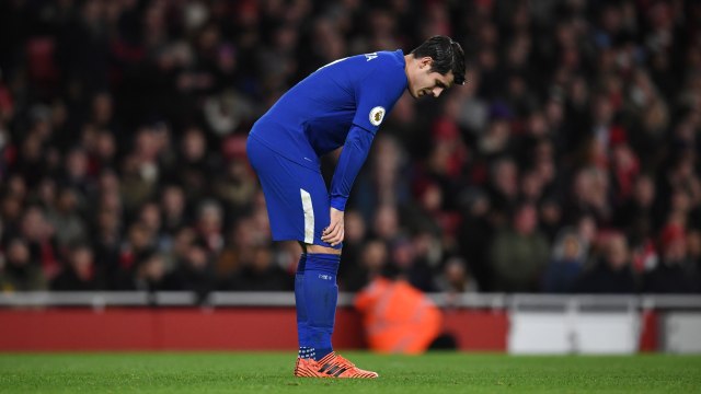 Morata buang-buang peluang. (Foto: Reuters/Dylan Martinez)