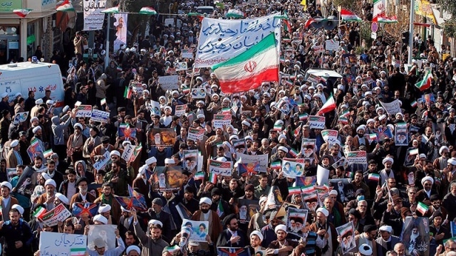 Kerusuhan di Iran (Foto:  REUTERS/Francois Lenoir)