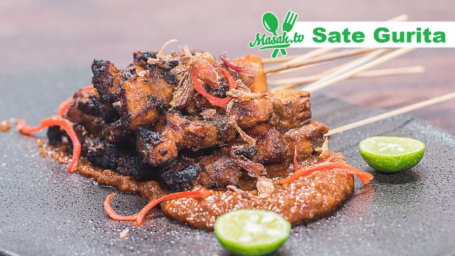 Resep Sate Spesial, Sate Gurita