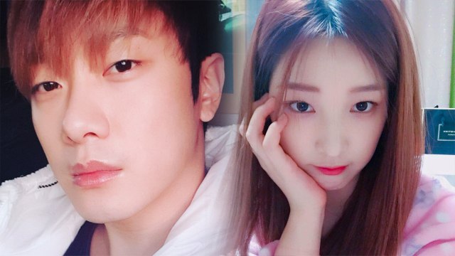 Minhwan 'FT Island' & Yulhee eks 'Laboum' (Foto: Instagram @minhwan12, Facebook/LABOUM 라붐)