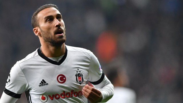 Striker Besiktas, Cenk Tosun. (Foto: Bulent Kilic / AFP)
