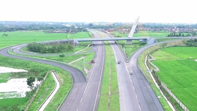 Jalan Tol Solo-Ngawi yang Siap Beroperasi (Foto: Dok: Jasa Marga)