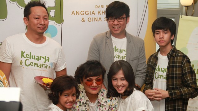 Artis Keluarga Cemara (Foto: Munady Widjaja)