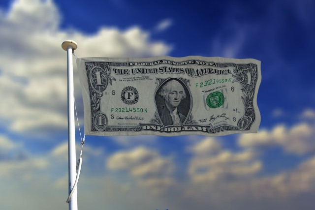 Ilustrasi 1 US Dollar (Foto: Pixabay)