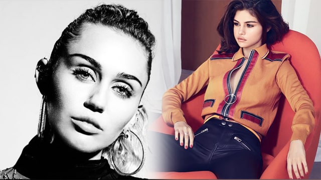 Miley Cyrus dan Selena Gomez (Foto: Instagram @mileycyrus @selenagomez)