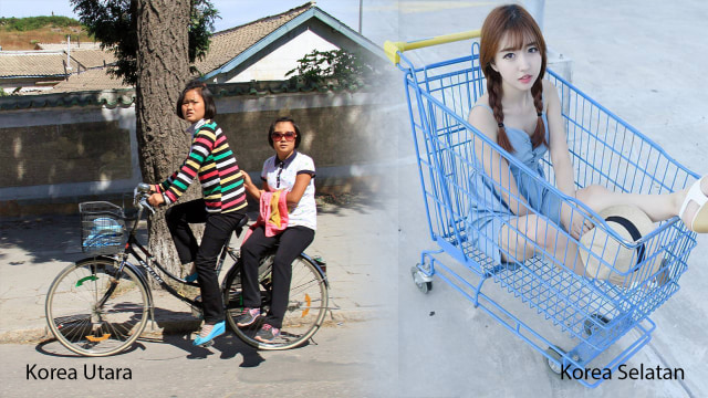 Gaya perempuan Korea Utara vs Korea Selatan (Foto: Instagram @jakaparker @koreanpeople2017)