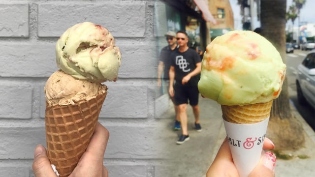 Avocado Strawberry Ice Cream (Foto: Instagram @hyoni.jo @seun900)
