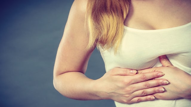 Ilustrasi payudara. (Foto: Thinkstock)