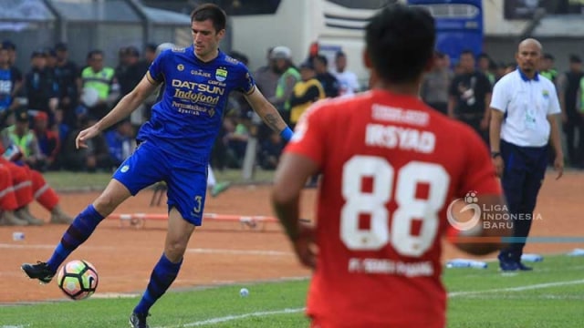 Vujovic saat berseragam Persib. (Foto: PT LIB)