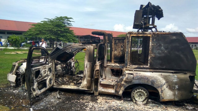 Sisa kericuhan di Lapas Banda Aceh. (Foto: Dok. Ditjen PAS)