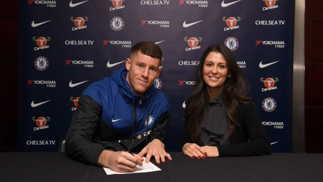 Barkley bersama Marina Granovskaia. (Foto: Dok. Chelsea FC)